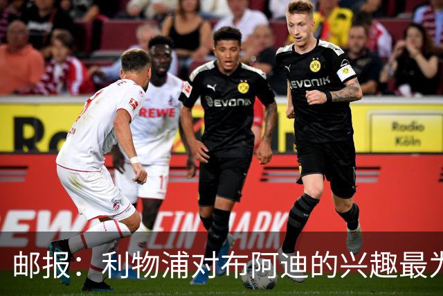 邮报：利物浦对布阿迪的兴趣最为确切，他们另外还需引进一名中卫